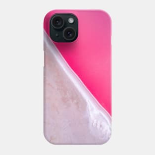 Pink Lake Western Australia Phone Case