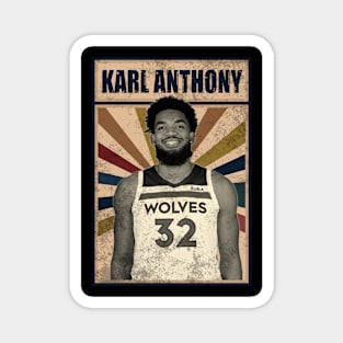 Minnesota Timberwolves Karl Anthony Magnet