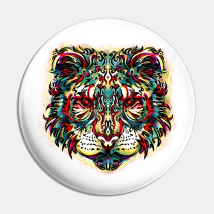 Tiger unique design Pin