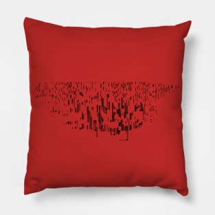 West Side Story (Saul Bass NYC Harbor) Pillow