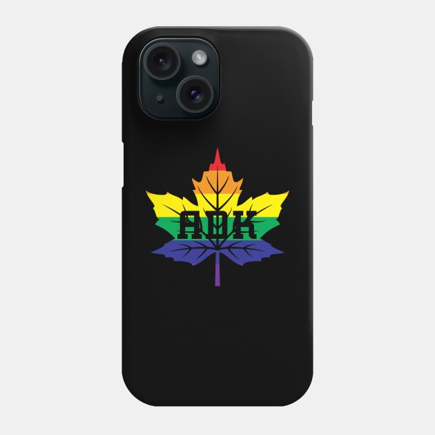 Pride Leaf ADK Logo Phone Case by Designs by Dro