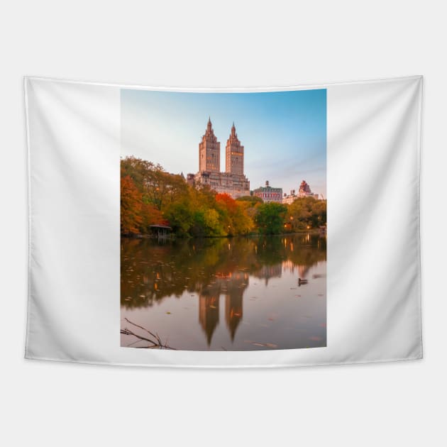 Central Park Fall 1 Tapestry by igjustin