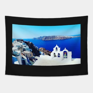 view of Oia, Santorini Tapestry