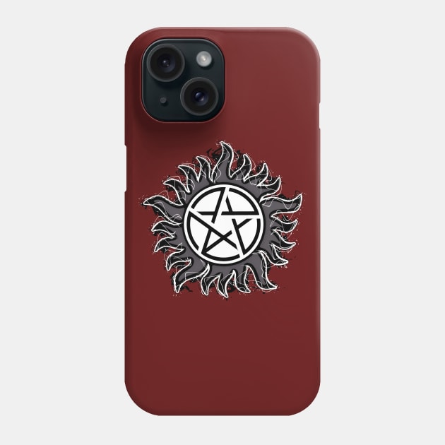 Supernatural Logo Phone Case by karutees