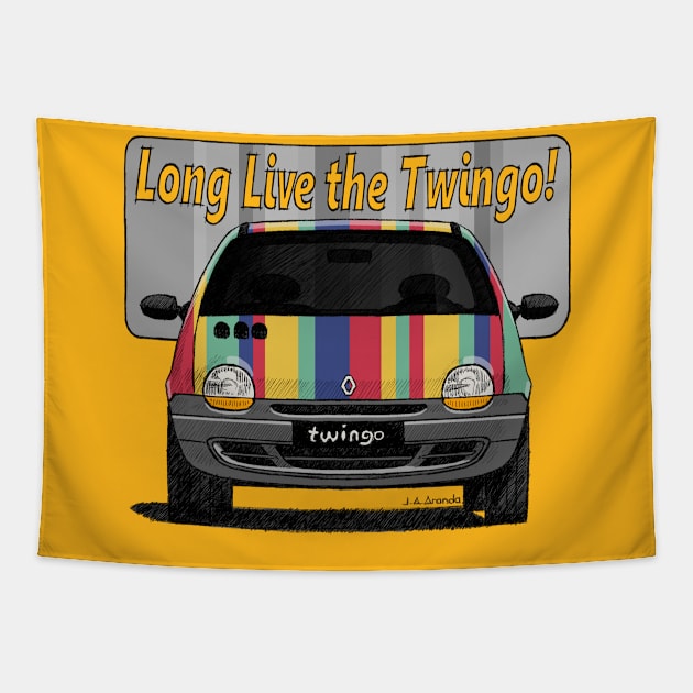 Long Live the coolest car ever! Tapestry by jaagdesign