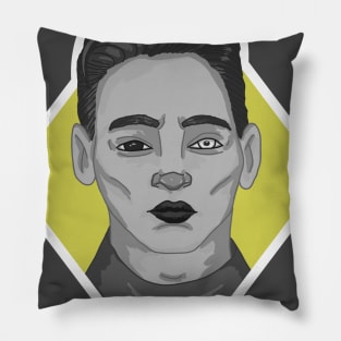 Sad male clown Pillow