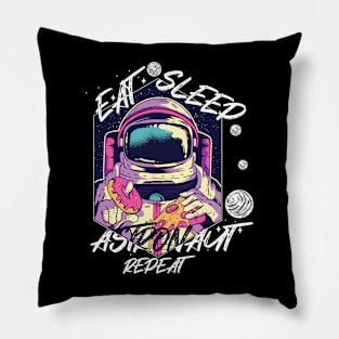 Eat Sleep Astronaut Repeat Pillow