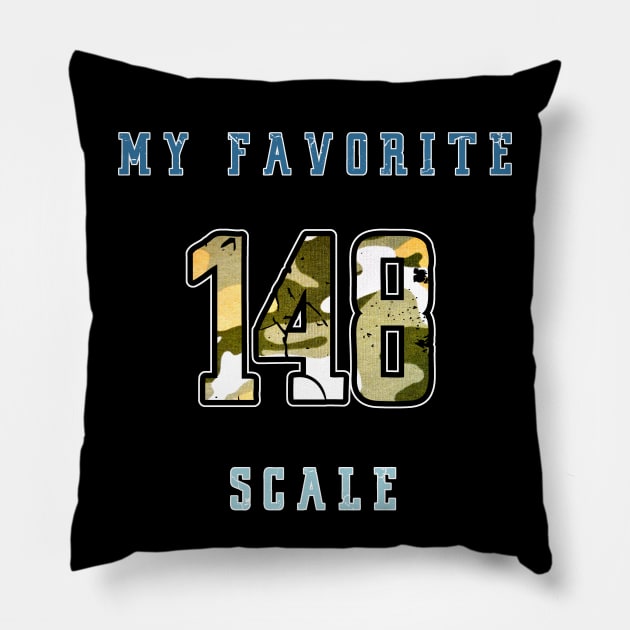 Scale model 148 camo Pillow by GraphGeek