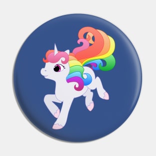 Rainbow Baby Unicorn Pin