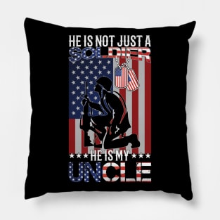 he is not just a soldier he is my uncle Pillow