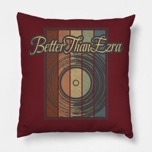 Better Than Ezra Vynil Silhouette Pillow