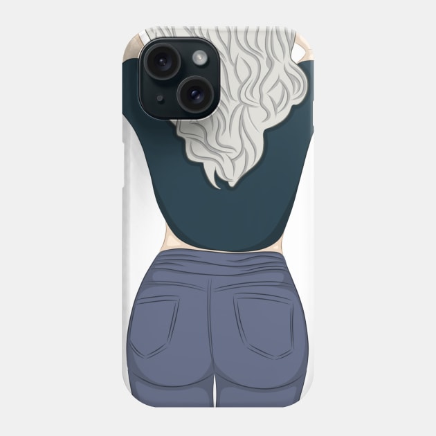 cool girl Phone Case by ULETI