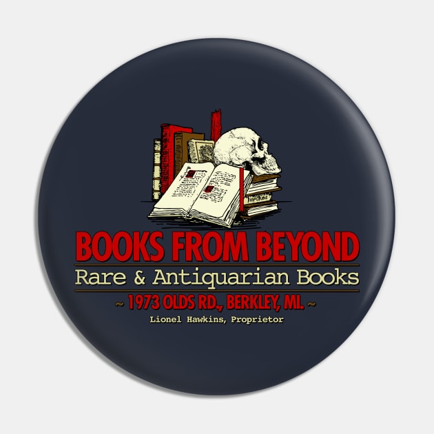 Books from Beyond Pin by JCD666