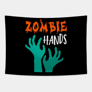 Zombie Hands Halloween Gifts Tapestry