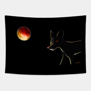 Eclipse- Blood Moon Tapestry