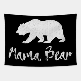 Mama Bear Mother's Day Mother Mom Flowers Gift bab Tapestry