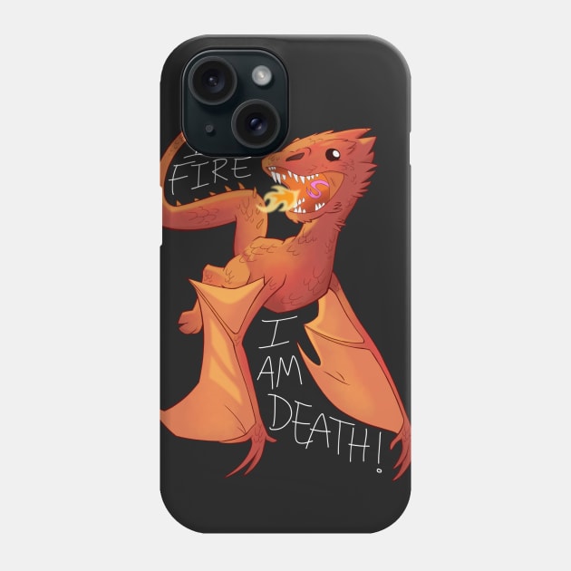 Baby Smaug (Dark) Phone Case by jzanderk