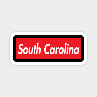 SOUTH CAROLINA SUPER USA LOGO Magnet