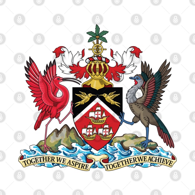 Trinidad and Tobago Coat of Arms by IslandConcepts