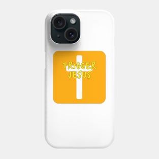 Trigger Jesus Affirmation By Abby Anime(c) Phone Case