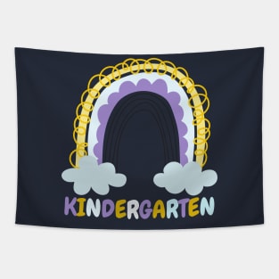 Kindergarten, First day of Kindergarten, First Day Of Preschool, Kindergarten Rainbow Back to School Gift Tapestry