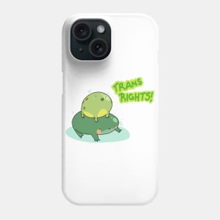 Trans Rights Frogs Phone Case