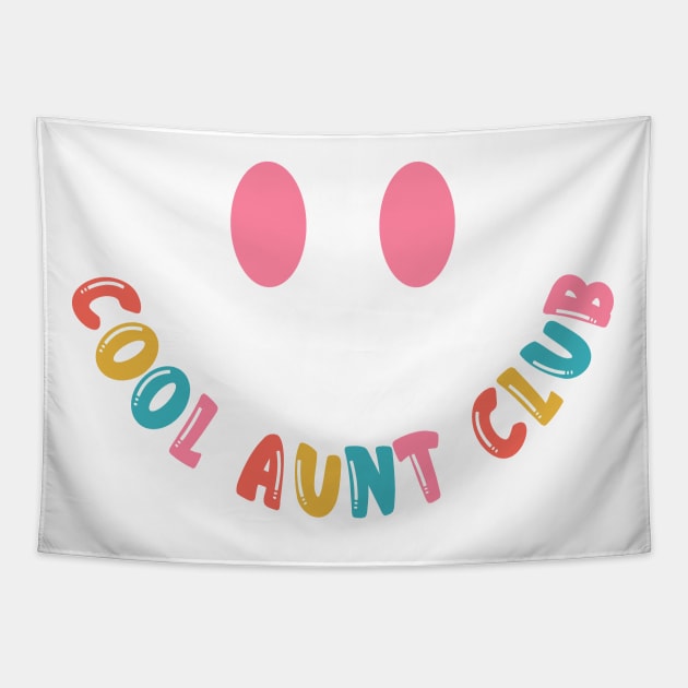 Cool Aunt Club Tapestry by Etopix