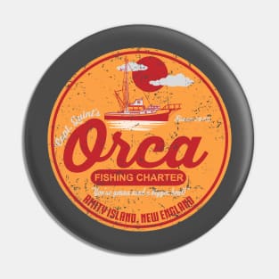 Orca fishing charter Pin