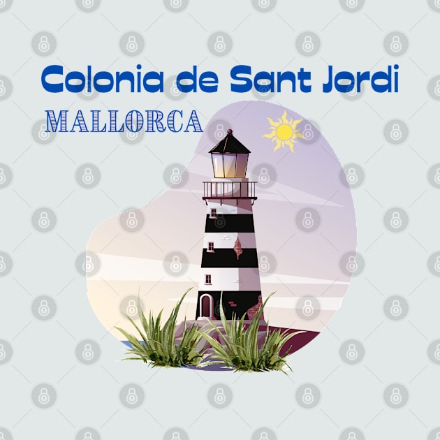 Colonia de Sant Jordi, Mallorca by Papilio Art