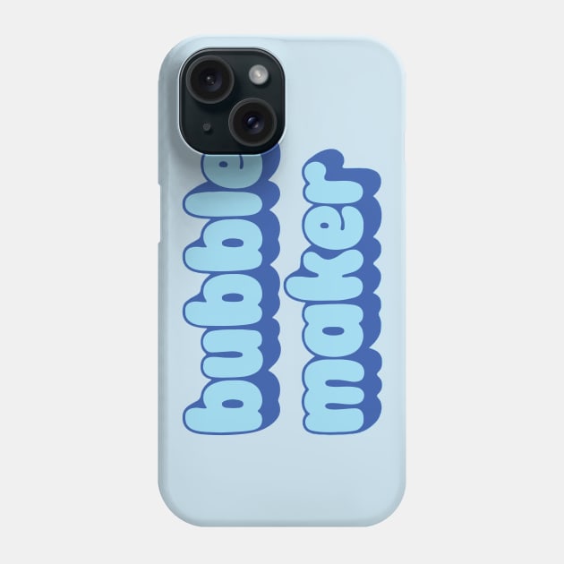 bubble maker Phone Case by Eugene and Jonnie Tee's