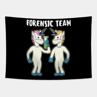 Forensic Team Einhon Forensic Police Gift Tapestry