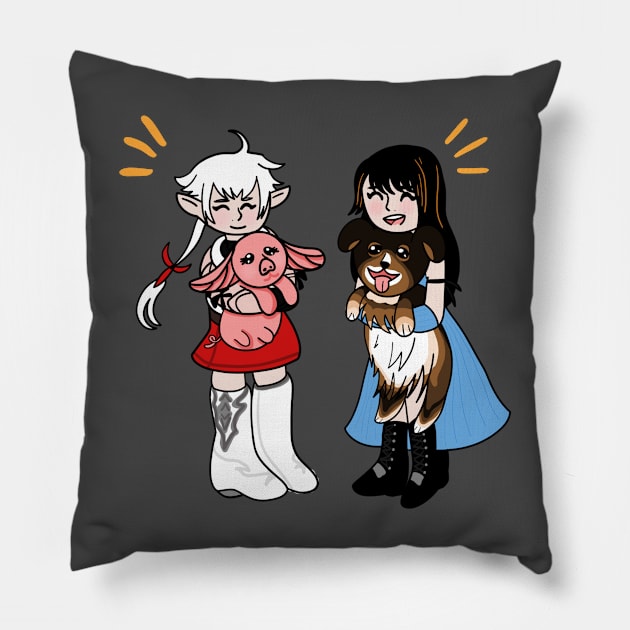 Angelo, meet Angelo Pillow by kitaemirae