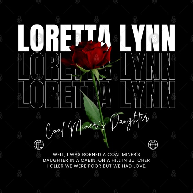 Loretta Lynn // Flower by TOY MACHINE 