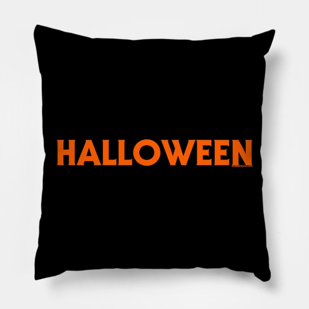 Halloween (simple) Pillow by nickmeece