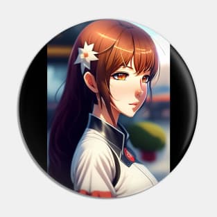 Anime Girl Pin