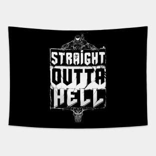 Straight Outta Hell Tapestry