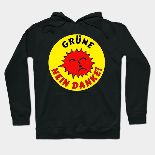 Gruene Nein Danke! (Rot) - Gruene - Hoodie