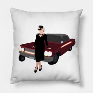 Tiffany Valentine and car Pillow