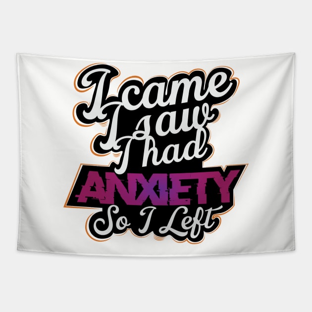 Anxiety Tapestry by Glazed Comet Designs