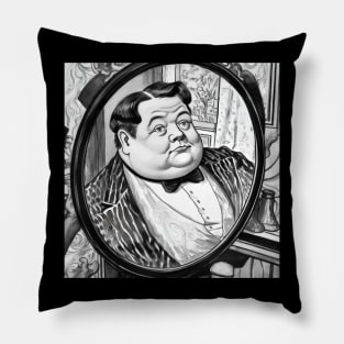 Fatty Arbuckle draw Pillow