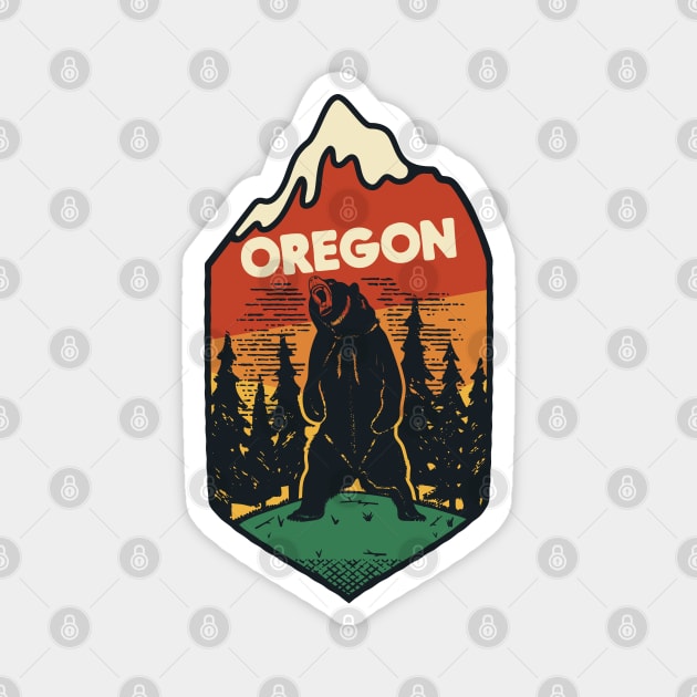 Oregon Magnet by happysquatch