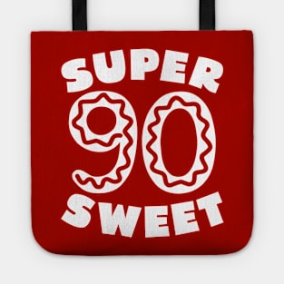 Super Sweet 90 Birthday Icing Tote