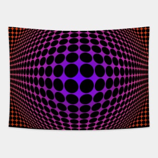 Homage to Vasarely 2 Tapestry