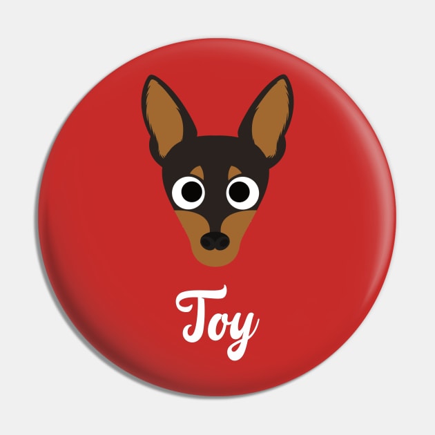 Toy - Toy Terrier Pin by DoggyStyles