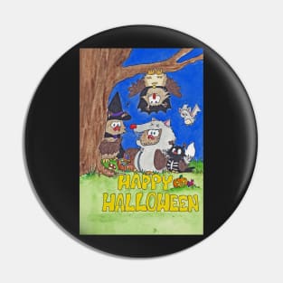 Happy Halloween Pin