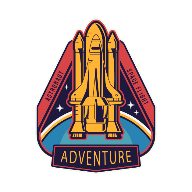 Astronaut Space Flight Adventure by MaiKStore