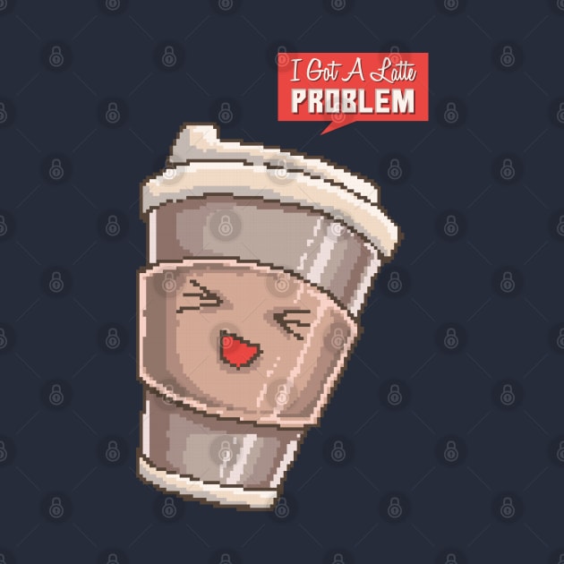 latte cup pixel problem by Mako Design 