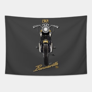 1964 Triumph Bonneville T20 by MotorManiac Tapestry