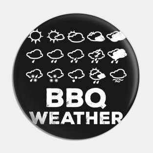 BBQ Weather Dad Pin