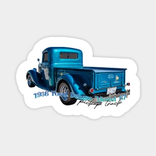 1936 Ford Deluxe Model 67 Pickup Truck Magnet